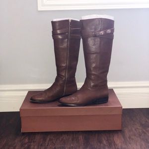 ⚠️Limited Time⚠️Coach Linette Calf Cognac Boots